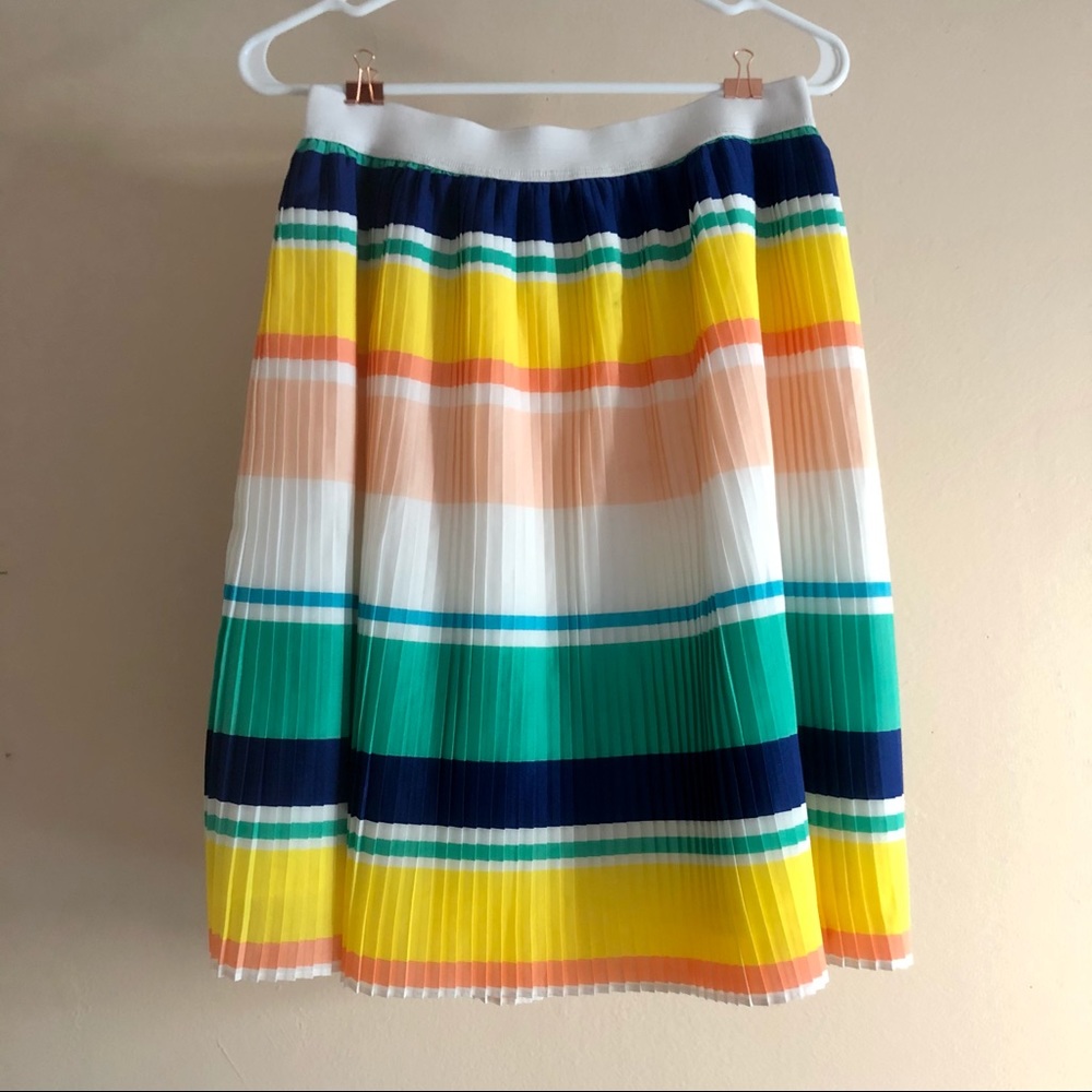Merona Colorful Pleated Skirt